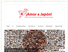 Tablet Screenshot of amorajapon.wordpress.com