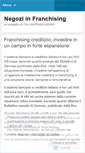 Mobile Screenshot of negozifranchising.wordpress.com