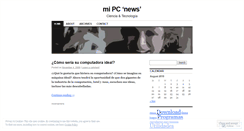 Desktop Screenshot of mipc.wordpress.com