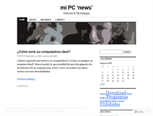 Tablet Screenshot of mipc.wordpress.com