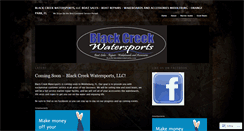 Desktop Screenshot of blackcreekwatersports.wordpress.com