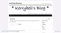 Desktop Screenshot of kerrybellsblog.wordpress.com