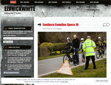 Tablet Screenshot of elvnickwhite.wordpress.com