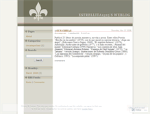Tablet Screenshot of estrellita1525.wordpress.com