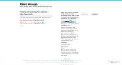 Desktop Screenshot of kairo.wordpress.com