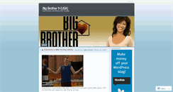 Desktop Screenshot of bigbrother9.wordpress.com