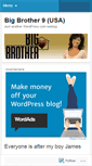 Mobile Screenshot of bigbrother9.wordpress.com