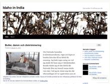 Tablet Screenshot of idahoinindia.wordpress.com