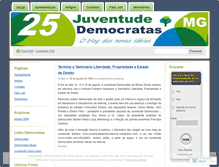 Tablet Screenshot of juventudedemocratasmg.wordpress.com