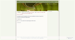 Desktop Screenshot of inthewake.wordpress.com