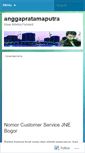 Mobile Screenshot of anggapratamaputra.wordpress.com