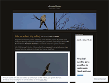 Tablet Screenshot of dreamfalcon.wordpress.com
