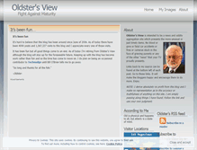 Tablet Screenshot of oldstersview.wordpress.com