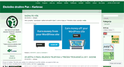 Desktop Screenshot of ekopan.wordpress.com