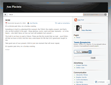 Tablet Screenshot of anaplacinta.wordpress.com