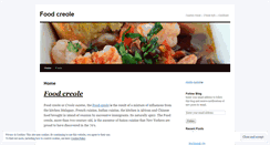 Desktop Screenshot of foodcreole.wordpress.com