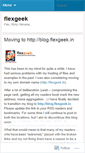 Mobile Screenshot of flexgeek.wordpress.com