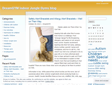 Tablet Screenshot of dreamgym.wordpress.com