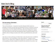 Tablet Screenshot of daleuno.wordpress.com