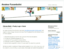 Tablet Screenshot of amfunam.wordpress.com