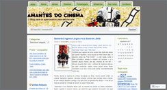 Desktop Screenshot of amantesdocinema.wordpress.com