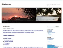 Tablet Screenshot of birdhouseun.wordpress.com
