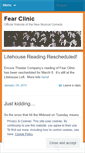 Mobile Screenshot of fearclinic.wordpress.com