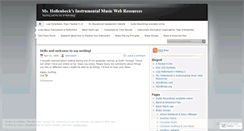 Desktop Screenshot of lahtrumpet.wordpress.com
