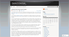 Desktop Screenshot of charlottencrealestate.wordpress.com
