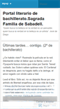 Mobile Screenshot of literaturabachillerato.wordpress.com