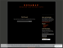 Tablet Screenshot of eesaray.wordpress.com