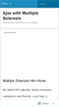 Mobile Screenshot of ajaxwithms.wordpress.com