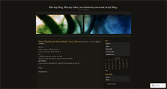 Desktop Screenshot of crystal64.wordpress.com