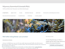 Tablet Screenshot of polytreffgruenstadt.wordpress.com