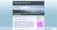 Desktop Screenshot of migdaliacaridad.wordpress.com