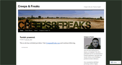 Desktop Screenshot of creepsandfreaks.wordpress.com