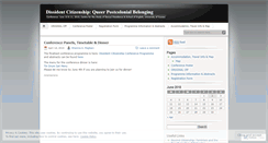 Desktop Screenshot of dissidentcitizenship.wordpress.com