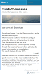 Mobile Screenshot of mindofthemasses.wordpress.com