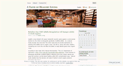Desktop Screenshot of healthylivingmarket.wordpress.com