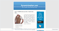 Desktop Screenshot of dynamicleather.wordpress.com