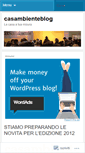 Mobile Screenshot of casambienteblog.wordpress.com