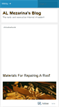 Mobile Screenshot of amezarina.wordpress.com