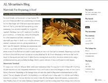 Tablet Screenshot of amezarina.wordpress.com