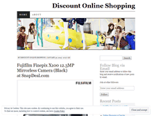 Tablet Screenshot of discountshopindia.wordpress.com