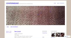 Desktop Screenshot of centerweave.wordpress.com