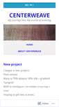 Mobile Screenshot of centerweave.wordpress.com