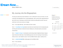 Tablet Screenshot of idreamnow.wordpress.com
