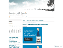 Tablet Screenshot of beverlyatwood.wordpress.com
