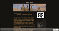 Desktop Screenshot of gathering4soldiers.wordpress.com