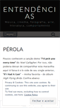 Mobile Screenshot of entendencias.wordpress.com